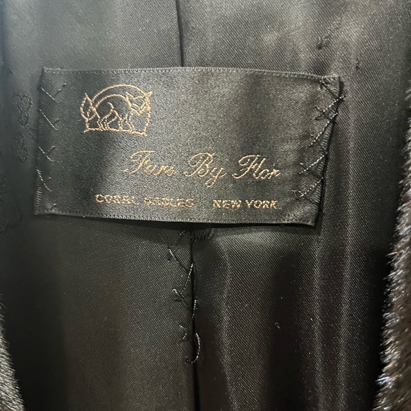 Jackets & Blazers - Black Full length mink coat